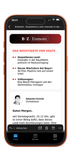 Börsen-Zeitung Erstnotiz